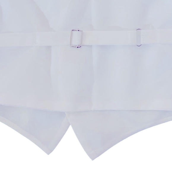 Kids Dream Yellow Embroidered Tiny Flower Pattern Vest and Tie Set Boys sizes - Picture 4 of 5